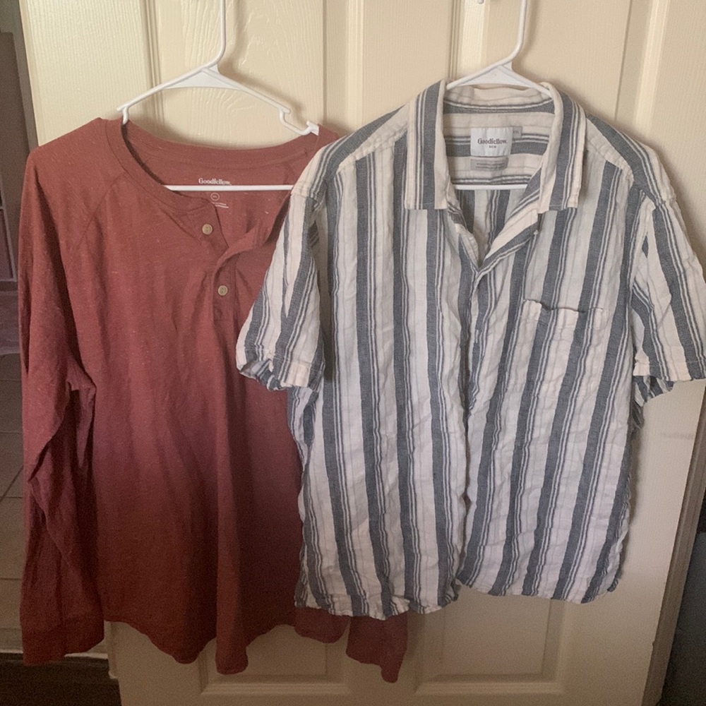 Two Goodfellow & Co. Shirts